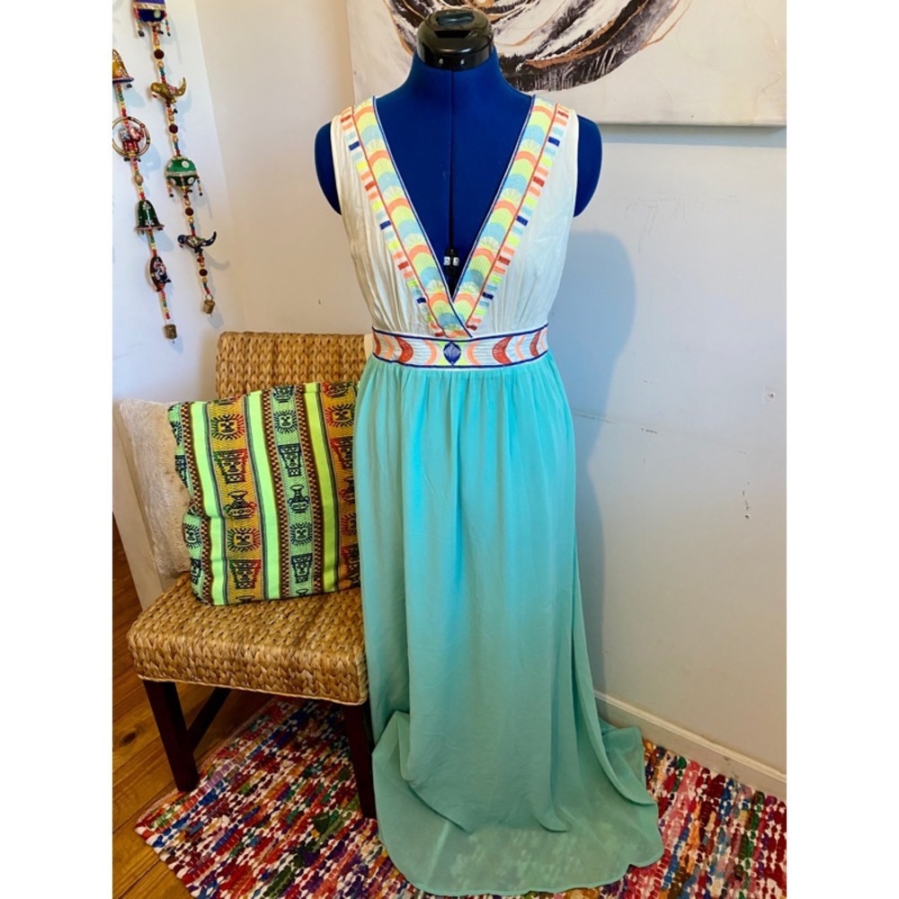 Flying Tomato Sleeveless Maxi Dress